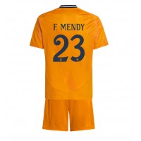 Camiseta Real Madrid Ferland Mendy #23 Visitante Equipación para niños 2024-25 manga corta (+ pantalones cortos)